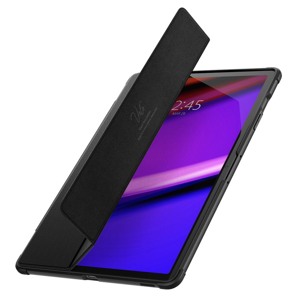 COUVERTURE / ÉTUI POUR SAMSUNG GALAXY TAB S9 FE+ PLUS 12.4 X610 / X616B SPIGEN RUGGED ARMOR "PRO" NOIR
