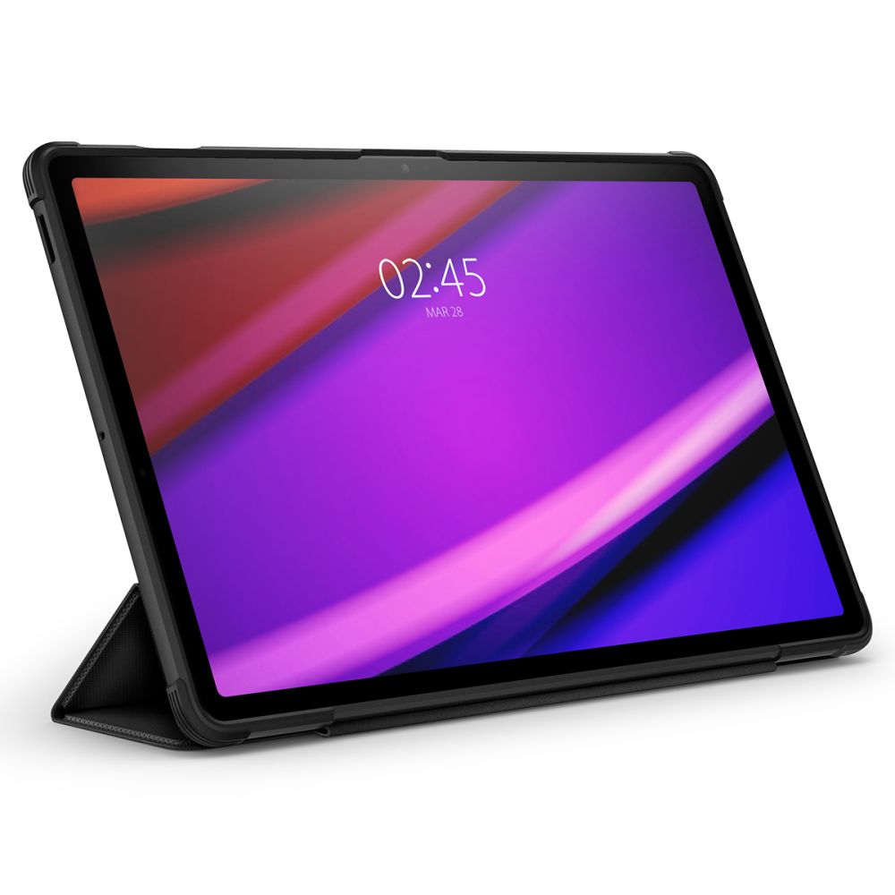 COUVERTURE / ÉTUI POUR SAMSUNG GALAXY TAB S9 FE+ PLUS 12.4 X610 / X616B SPIGEN RUGGED ARMOR "PRO" NOIR