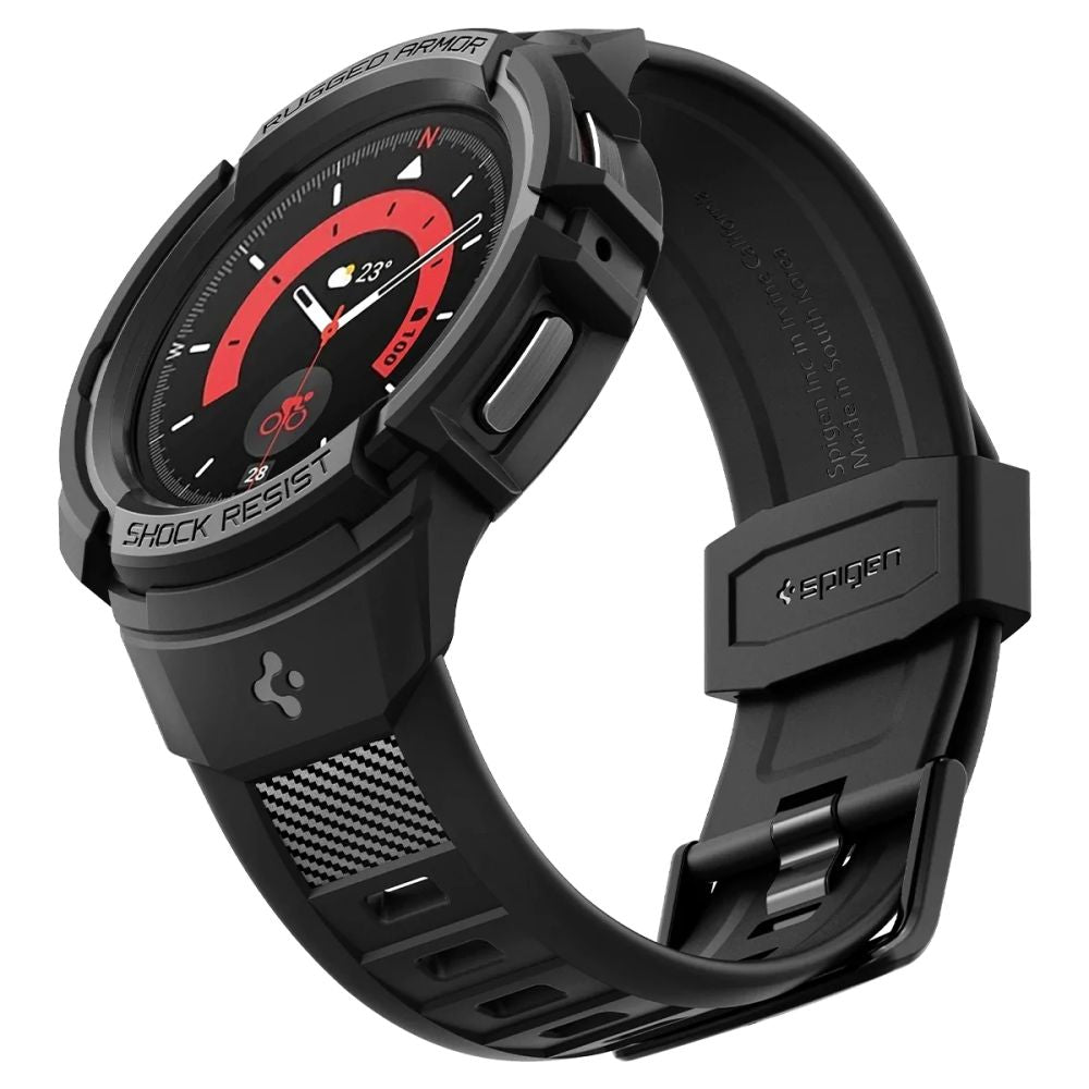 COQUE SPIGEN RUGGED ARMOR "PRO" GALAXY WATCH 5 PRO (45 MM) NOIRE