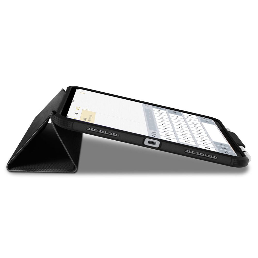 COUVERTURE / ÉTUI POUR IPAD 10.9 2022 SPIGEN RUGGED ARMOR "PRO" NOIR