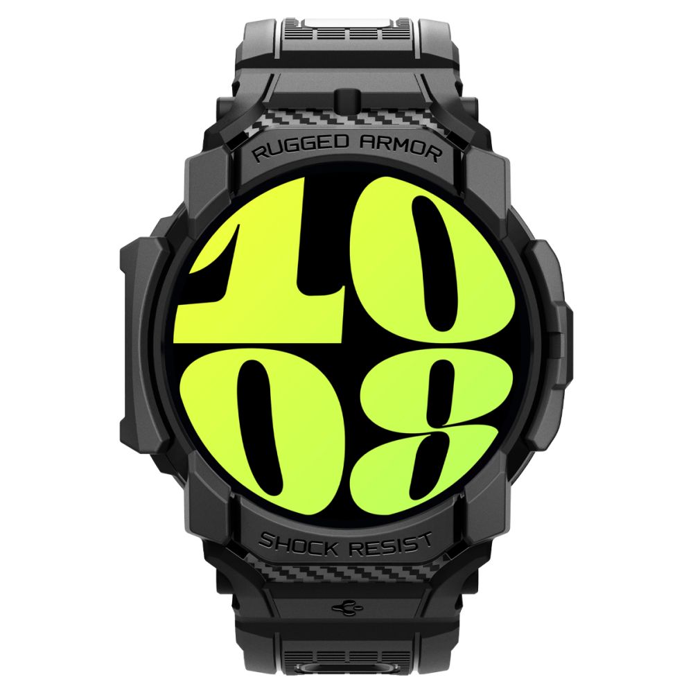 SPIGEN RUGGED ARMOR "PRO" SAMSUNG GALAXY WATCH 7 (40 MM) NOIR MATTE