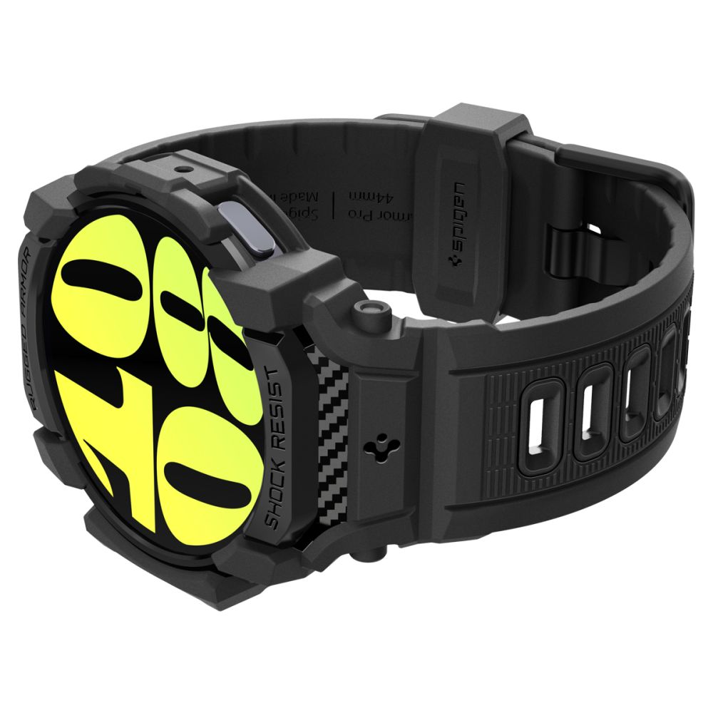SPIGEN RUGGED ARMOR "PRO" SAMSUNG GALAXY WATCH 7 (40 MM) NOIR MATTE
