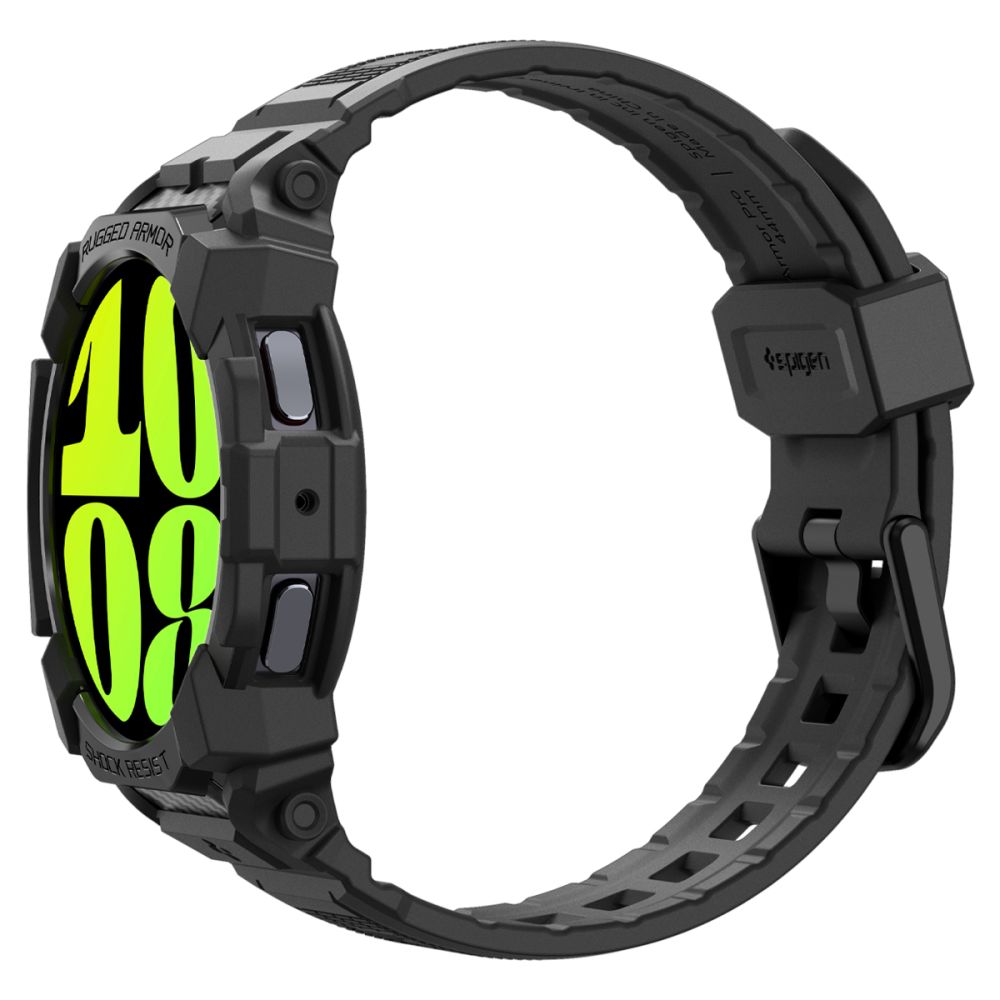 SPIGEN RUGGED ARMOR "PRO" SAMSUNG GALAXY WATCH 7 (40 MM) NOIR MATTE