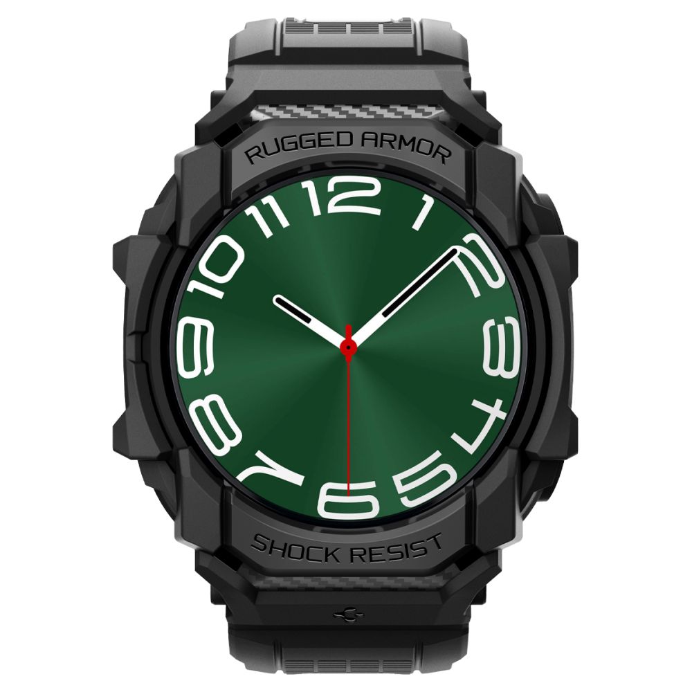 COQUE DE PROTECTION POUR SAMSUNG GALAXY WATCH ULTRA (47 MM) SPIGEN RUGGED ARMOR "PRO" NOIR MAT