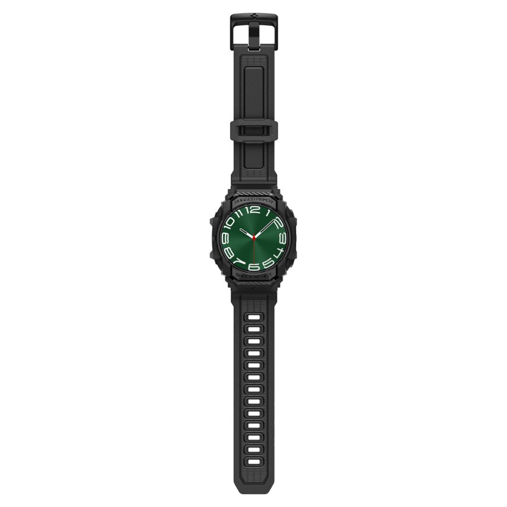 COQUE DE PROTECTION POUR SAMSUNG GALAXY WATCH ULTRA (47 MM) SPIGEN RUGGED ARMOR "PRO" NOIR MAT
