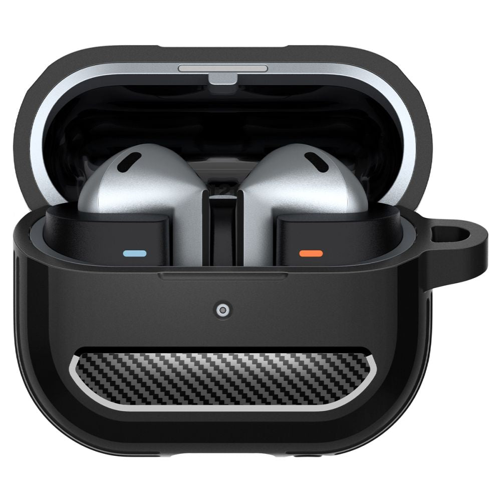 COQUE POUR SAMSUNG GALAXY BUDS 3 / 3 PRO SPIGEN RUGGED ARMOR NOIR MATTE