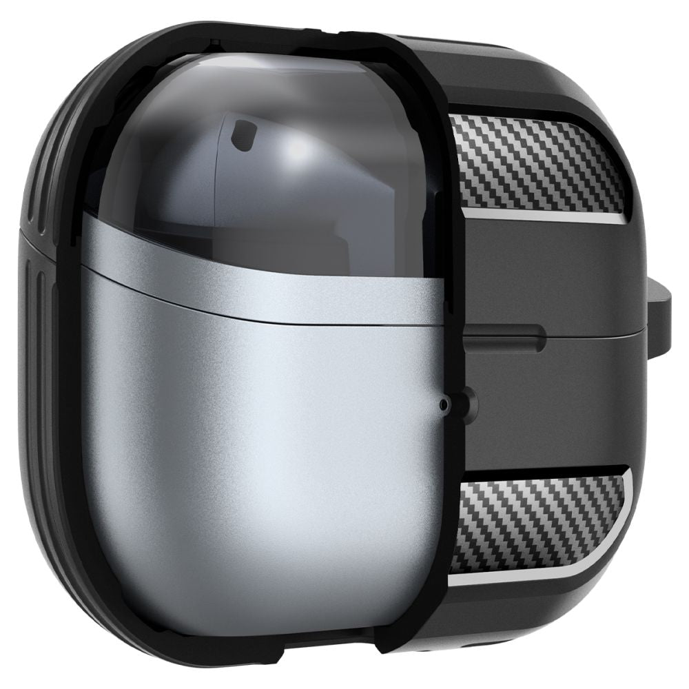 COQUE POUR SAMSUNG GALAXY BUDS 3 / 3 PRO SPIGEN RUGGED ARMOR NOIR MATTE