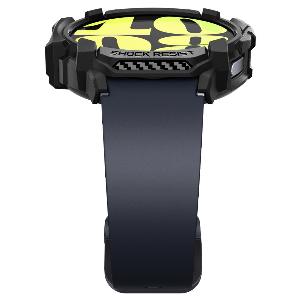 COQUE DE PROTECTION POUR SAMSUNG GALAXY WATCH 7 (44 MM) SPIGEN RUGGED ARMOR NOIR MAT.
