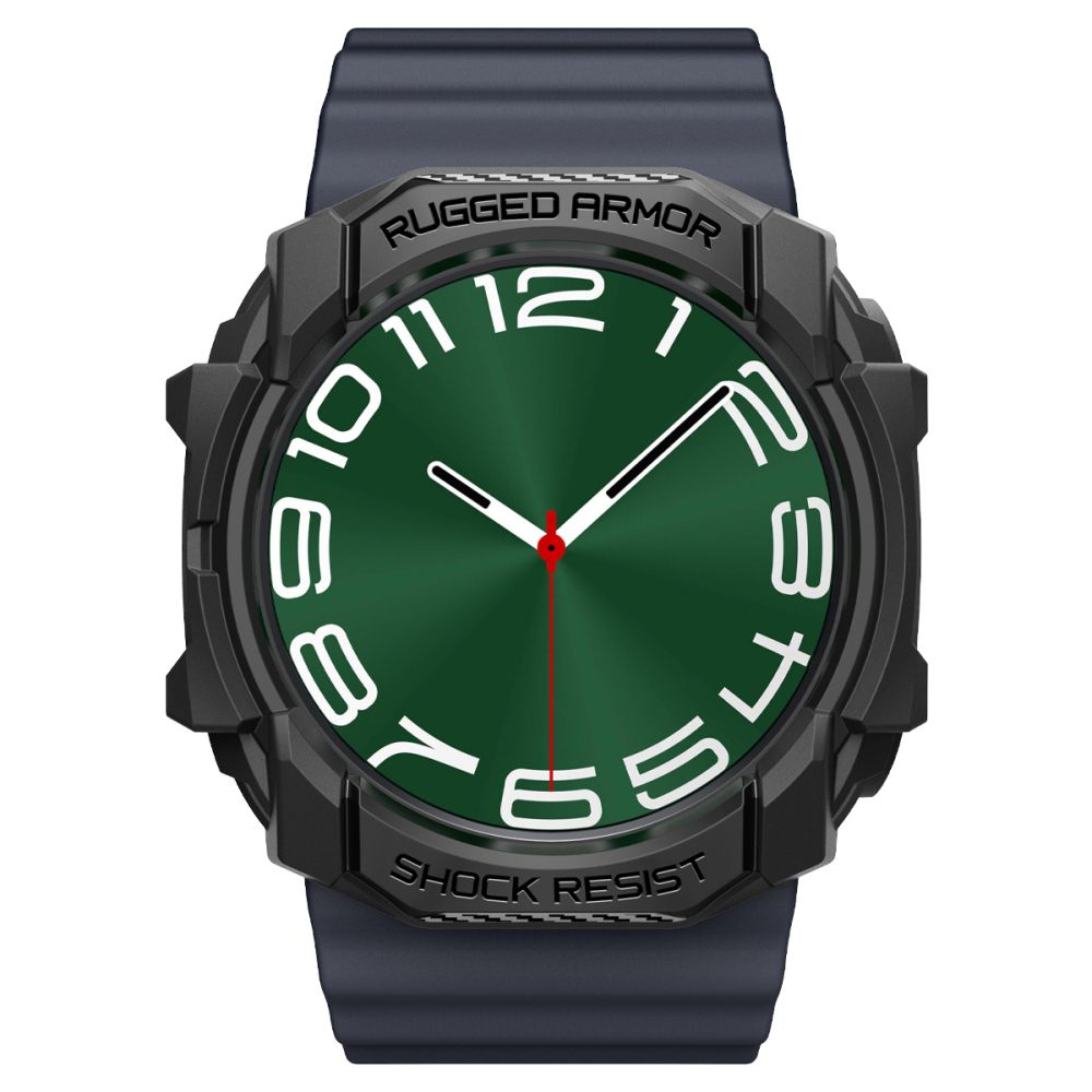 COQUE DE PROTECTION POUR SAMSUNG GALAXY WATCH ULTRA (47 MM) SPIGEN RUGGED ARMOR NOIR MAT.
