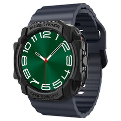 COQUE DE PROTECTION POUR SAMSUNG GALAXY WATCH ULTRA (47 MM) SPIGEN RUGGED ARMOR NOIR MAT.