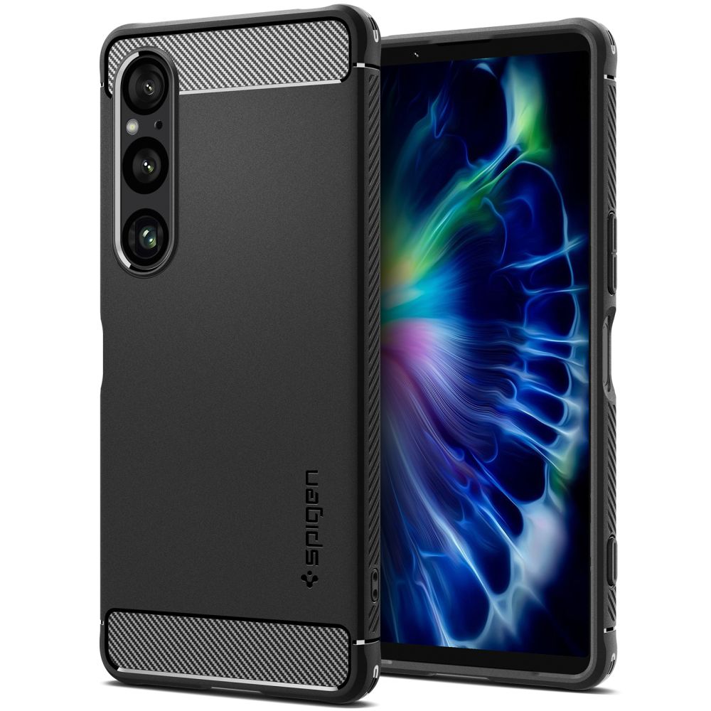 SPIGEN RUGGED ARMOR SONY XPERIA 1 VI NOIR MATTE