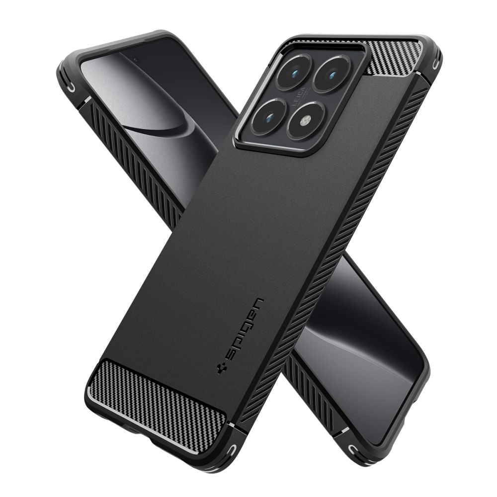 COQUE SPIGEN RUGGED ARMOR XIAOMI 14T PRO NOIR MAT