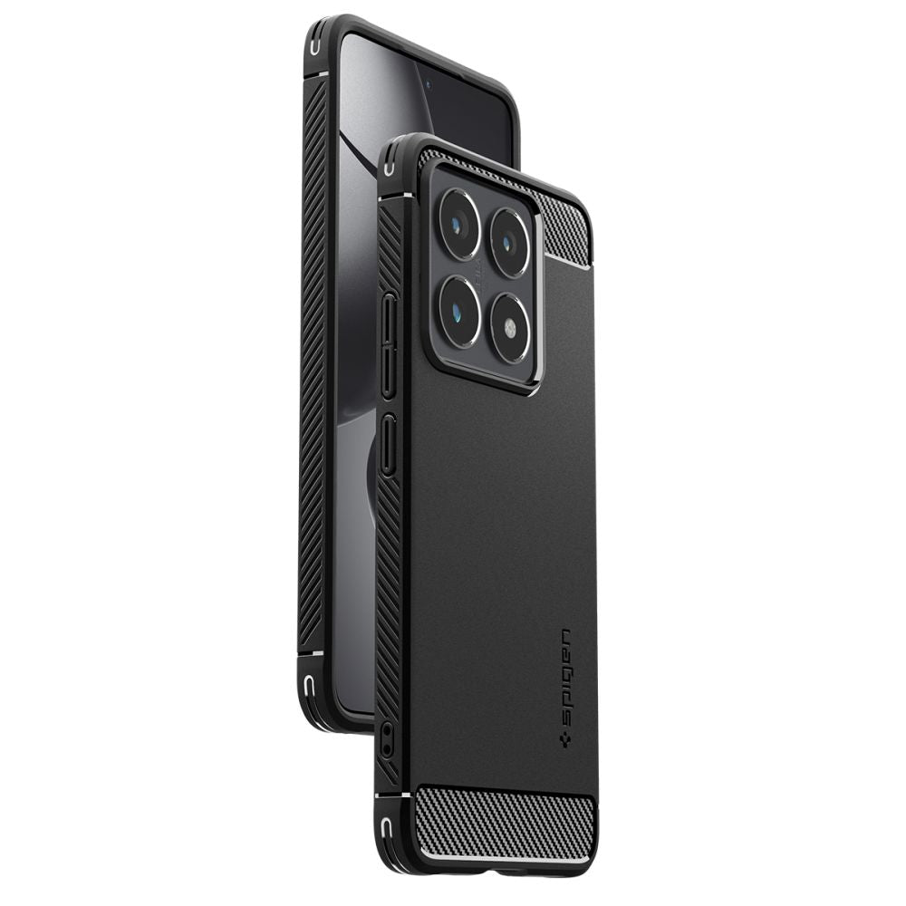 COQUE SPIGEN RUGGED ARMOR XIAOMI 14T PRO NOIR MAT