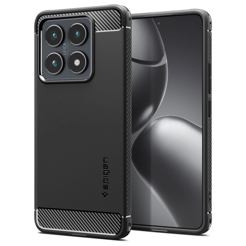 COQUE SPIGEN RUGGED ARMOR XIAOMI 14T PRO NOIR MAT