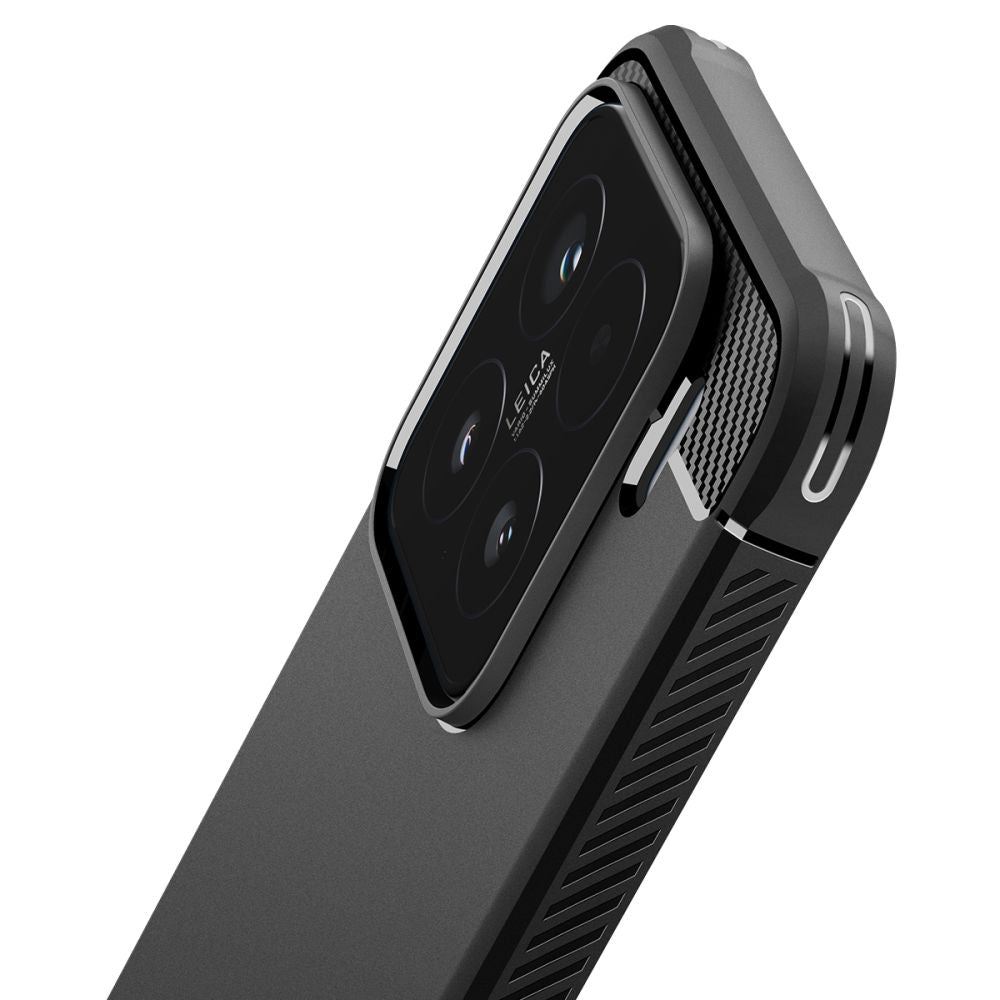 COQUE SPIGEN RUGGED ARMOR XIAOMI 15 NOIR MATTE