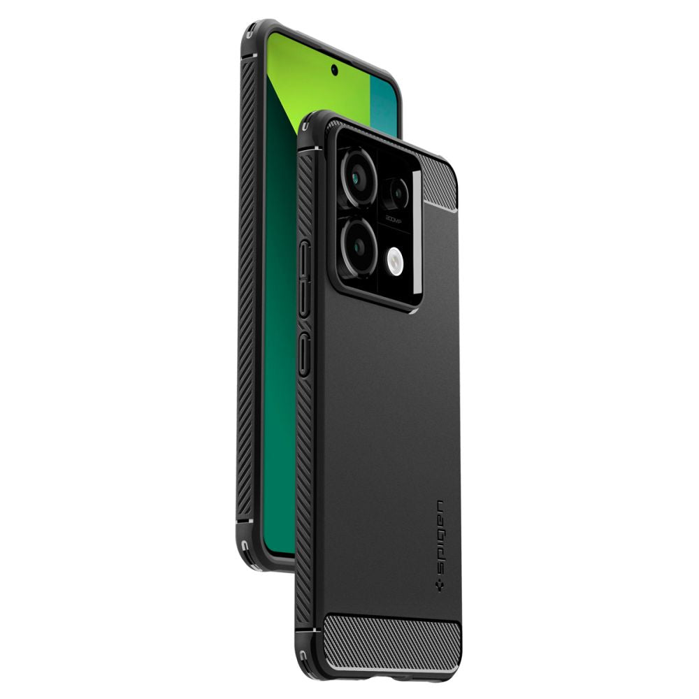 COQUE SPIGEN RUGGED ARMOR XIAOMI REDMI NOTE 13 PRO 5G / POCO X6 5G NOIR MAT