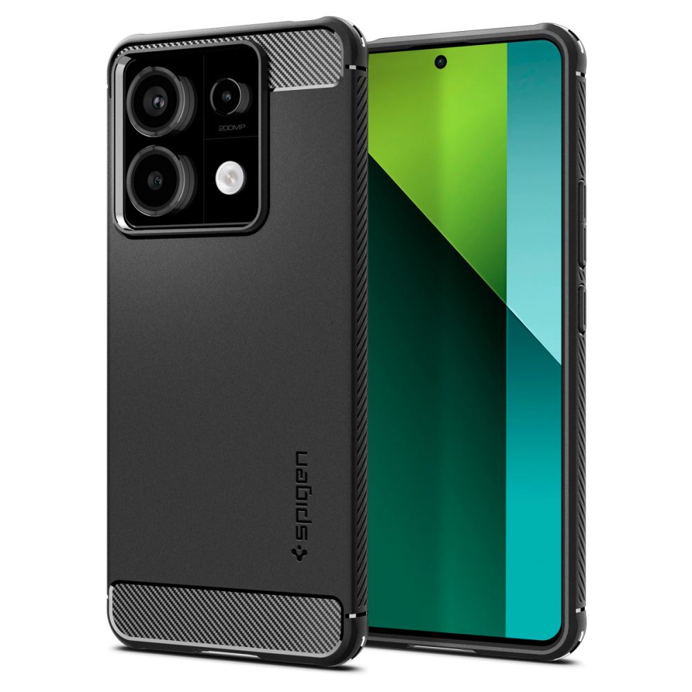 COQUE SPIGEN RUGGED ARMOR XIAOMI REDMI NOTE 13 PRO 5G / POCO X6 5G NOIR MAT