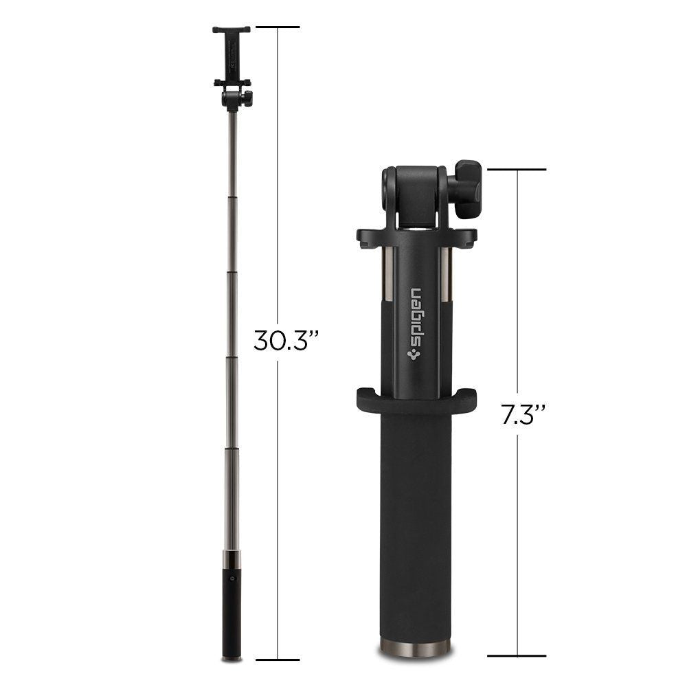 SPIGEN S530W BATON À SELFIE SANS FIL NOIR