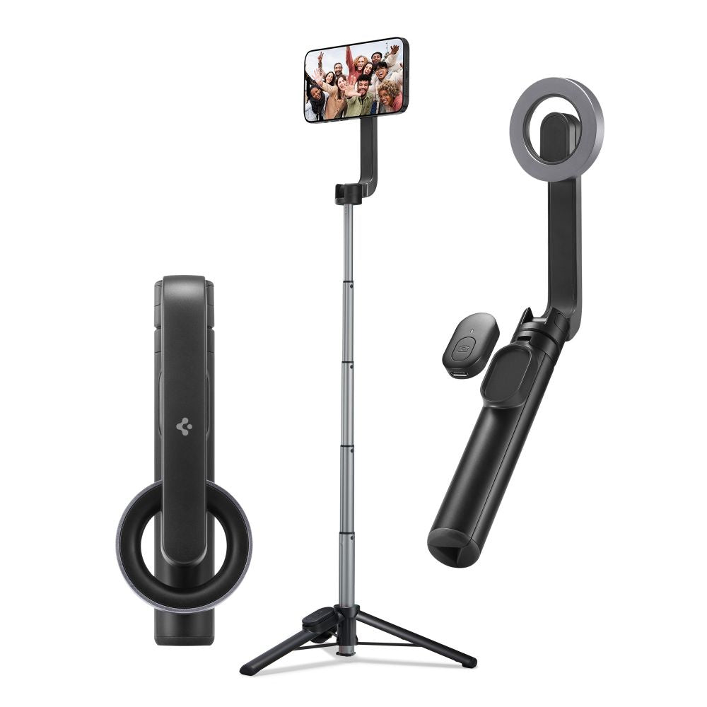 SPIGEN S570W MAGSAFE BÂTON DE SELFIE BLUETOOTH TRÉPIED NOIR
