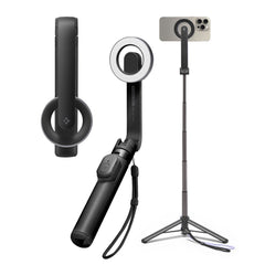SPIGEN S571W MAGSAFE BÂTON DE SELFIE BLUETOOTH TRÉPIED NOIR