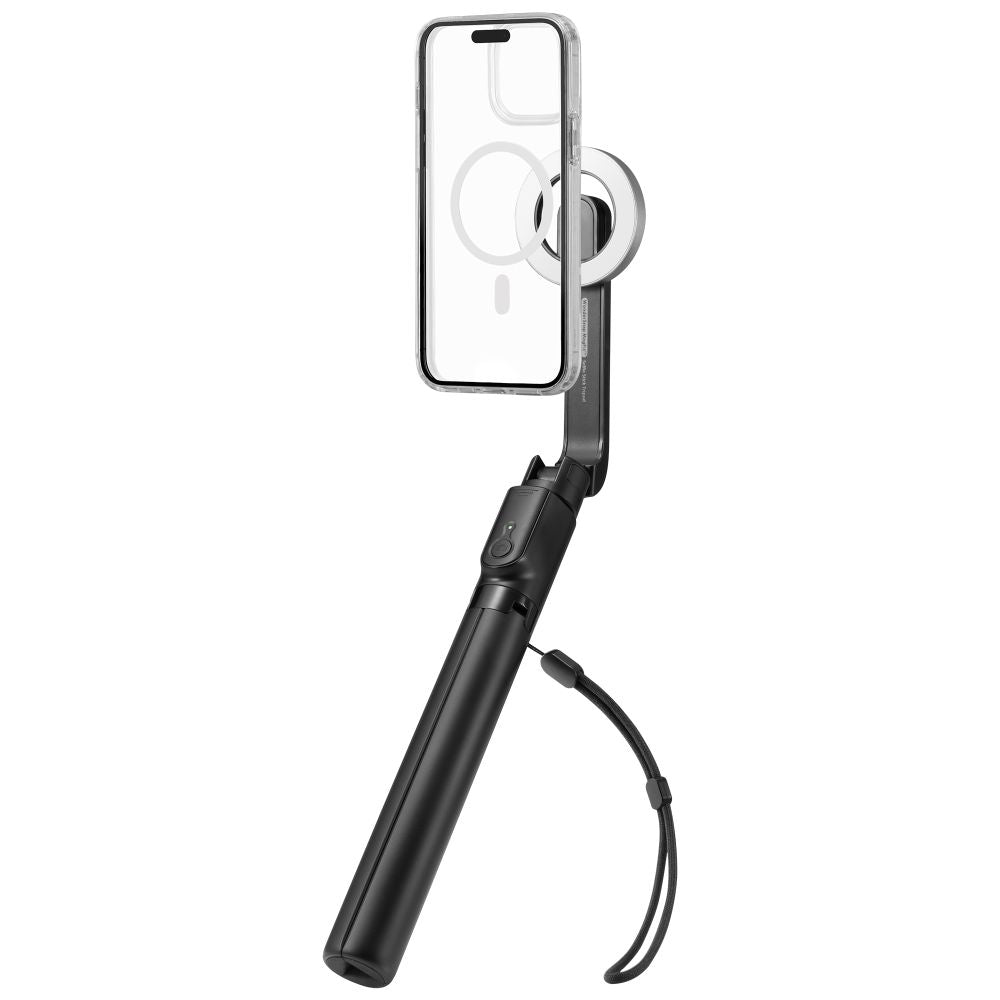 SPIGEN S580W MAGSAFE BÂTON DE SELFIE BLUETOOTH LONG TRIPODE NOIR