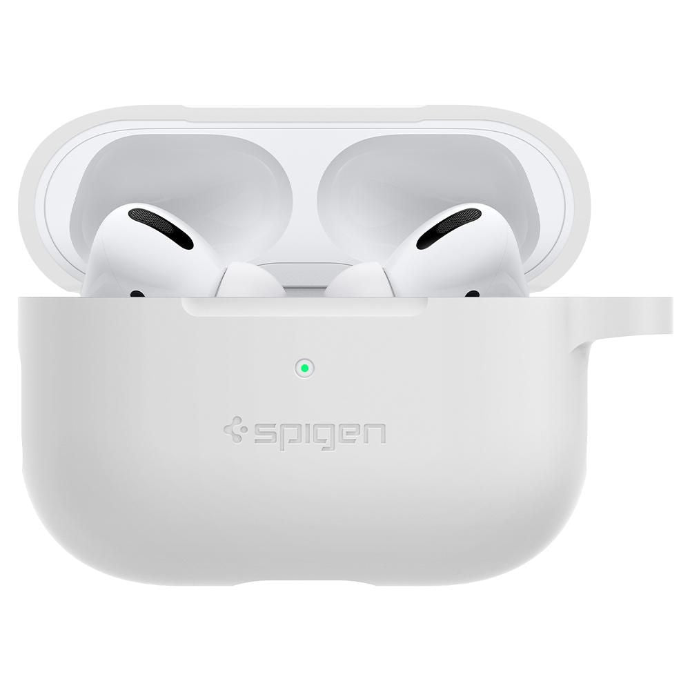 COQUE / ÉTUI SPIGEN SILICONE FIT AIRPODS PRO 1 / 2 BLANC