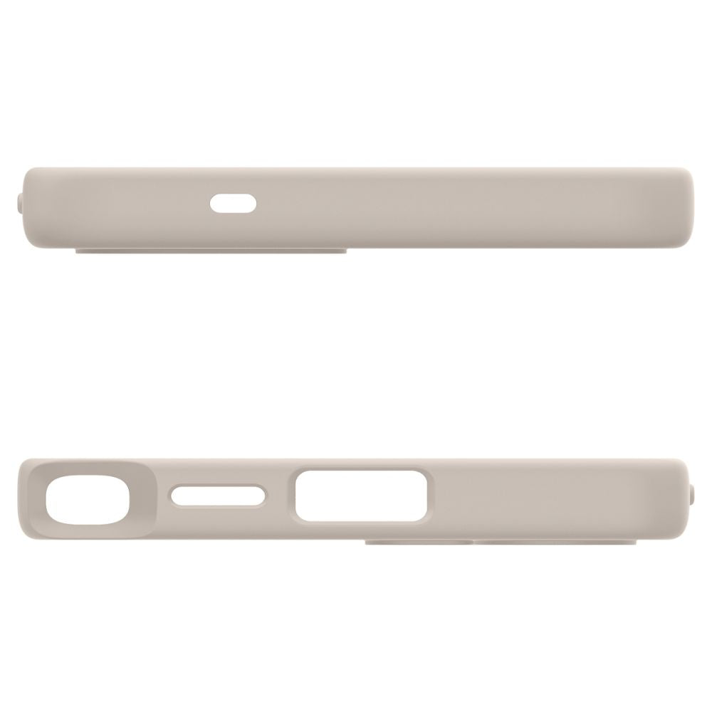 COQUE SPIGEN SILICONE FIT MAG MAGSAFE GALAXY S25 ULTRA TITANE NATUREL