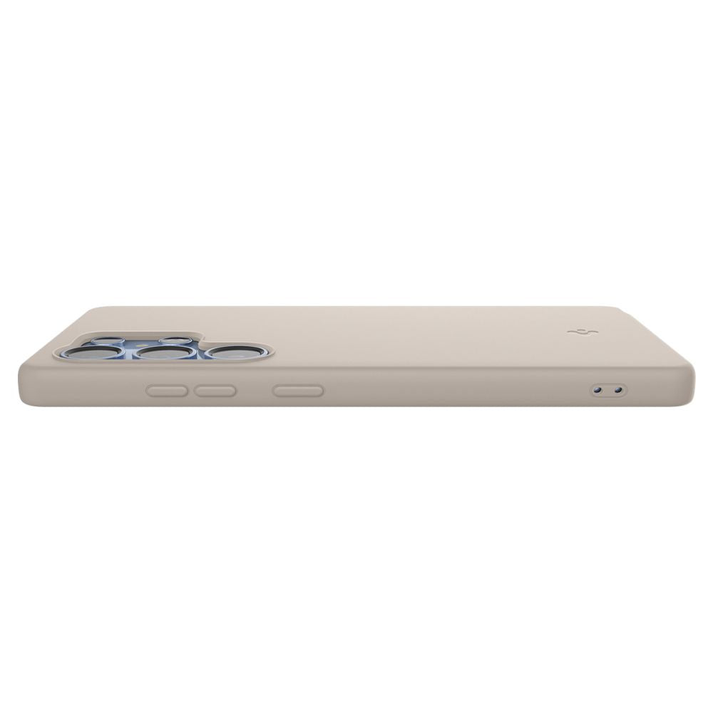 COQUE SPIGEN SILICONE FIT MAG MAGSAFE GALAXY S25 ULTRA TITANE NATUREL