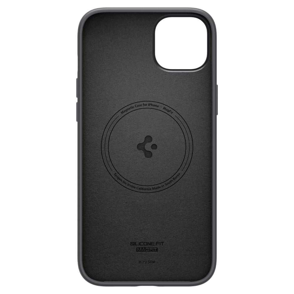COQUE SPIGEN SILICONE FIT MAG MAGSAFE IPHONE 14 PLUS NOIRE