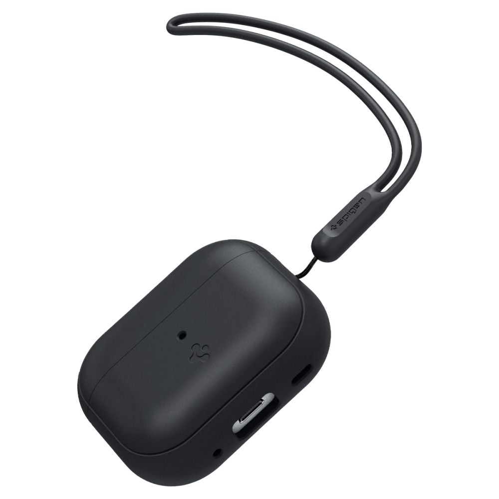 Housse Spigen Silicone Fit Strap pour Apple AirPods Pro 1 / 2 noire
