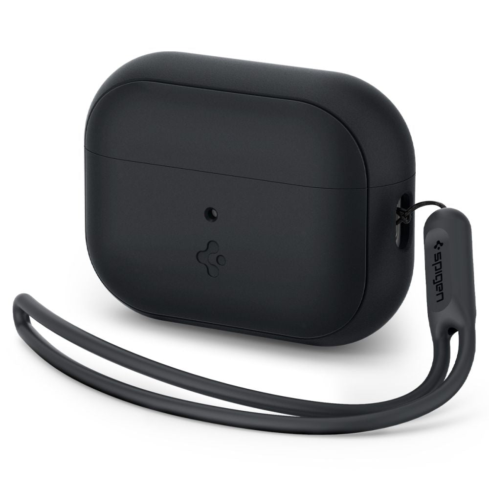 Housse Spigen Silicone Fit Strap pour Apple AirPods Pro 1 / 2 noire