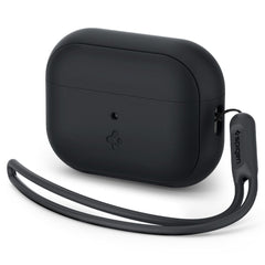 Housse Spigen Silicone Fit Strap pour Apple AirPods Pro 1 / 2 noire