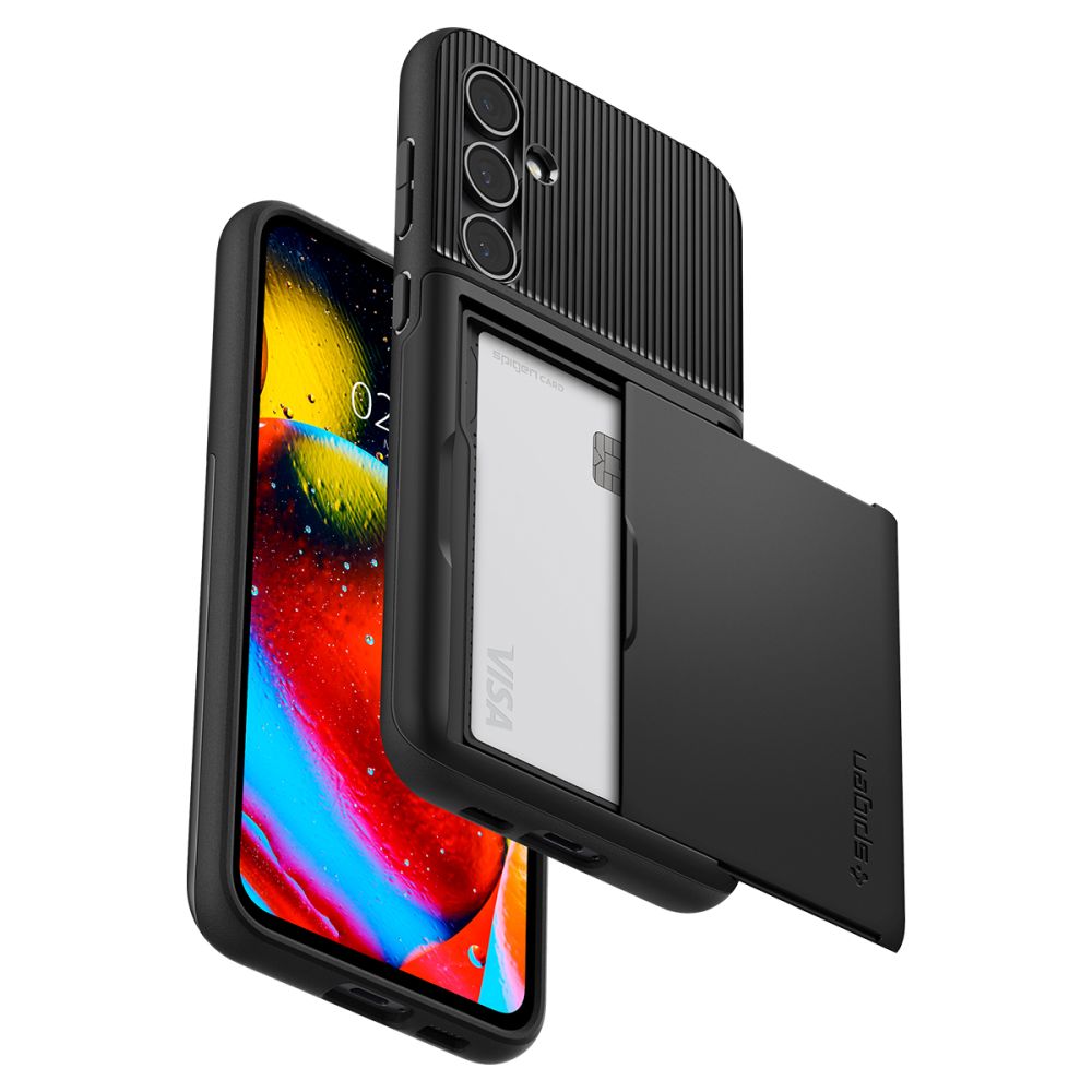 COQUE SPIGEN SLIM ARMOR CS GALAXY S23 FE NOIRE