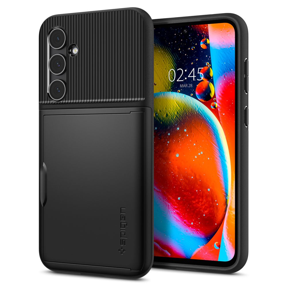COQUE SPIGEN SLIM ARMOR CS GALAXY S23 FE NOIRE