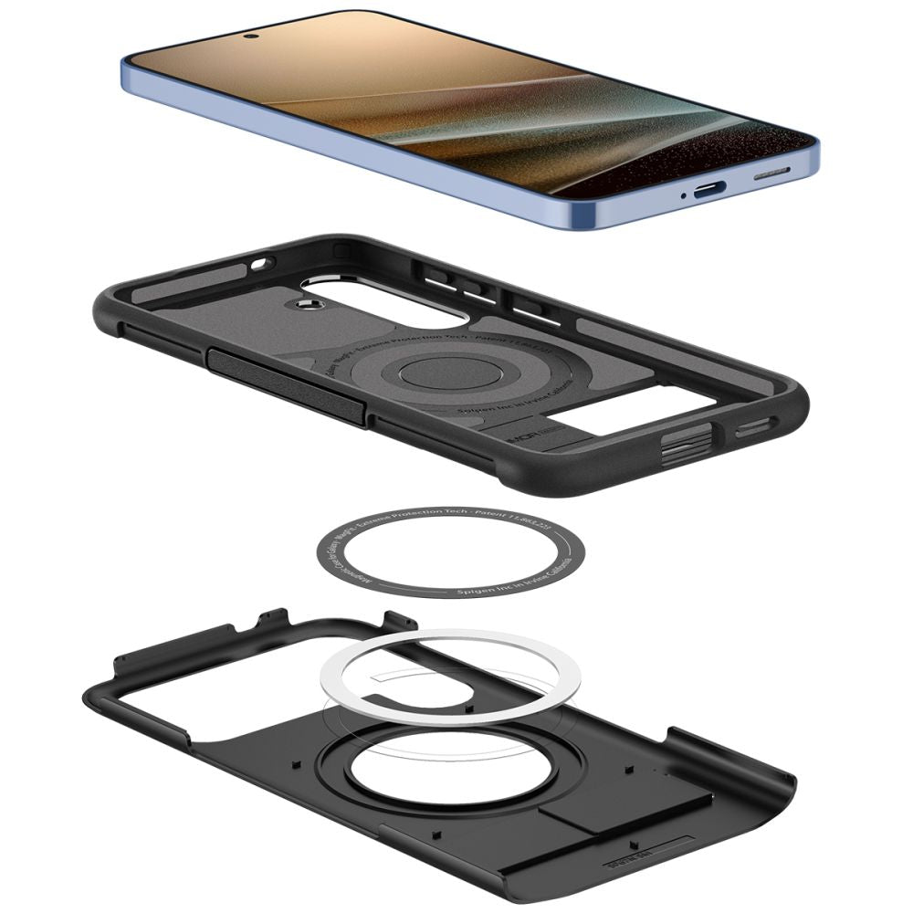 COQUE SPIGEN SLIM ARMOR MAG MAGSAFE GALAXY S25+ PLUS NOIRE