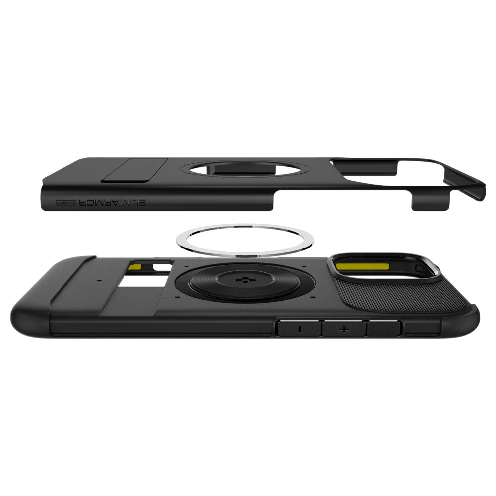 COQUE SPIGEN SLIM ARMOR MAG MAGSAFE IPHONE 16 PRO MAX NOIRE