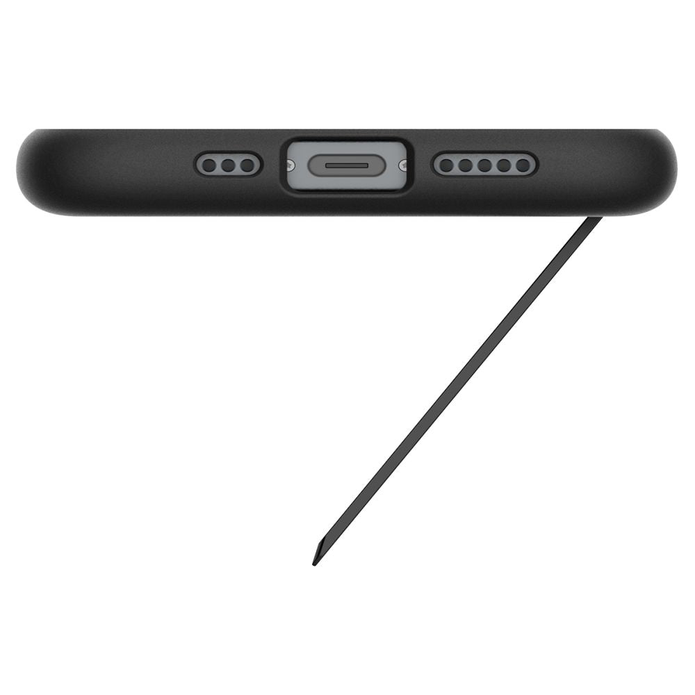 COQUE SPIGEN SLIM ARMOR MAG MAGSAFE IPHONE 16E NOIRE