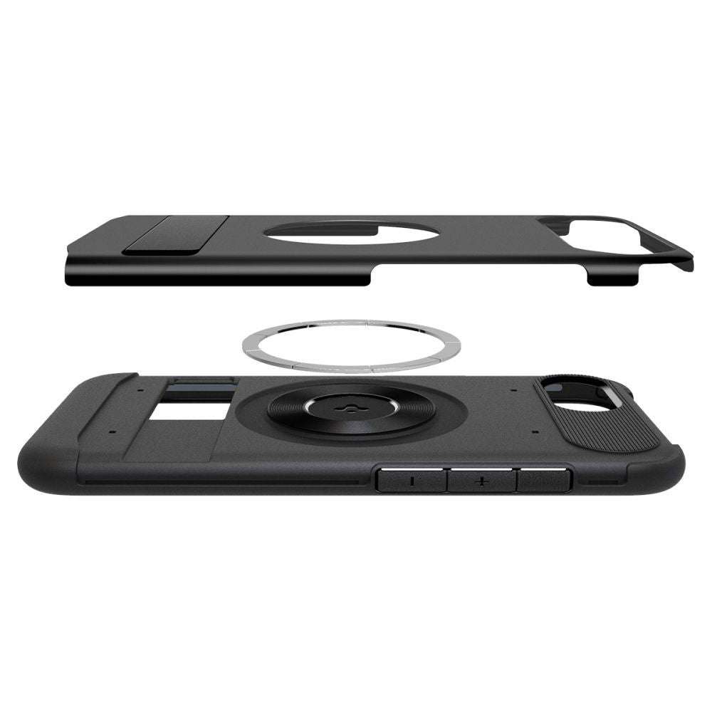 COQUE SPIGEN SLIM ARMOR MAG MAGSAFE IPHONE 16E NOIRE