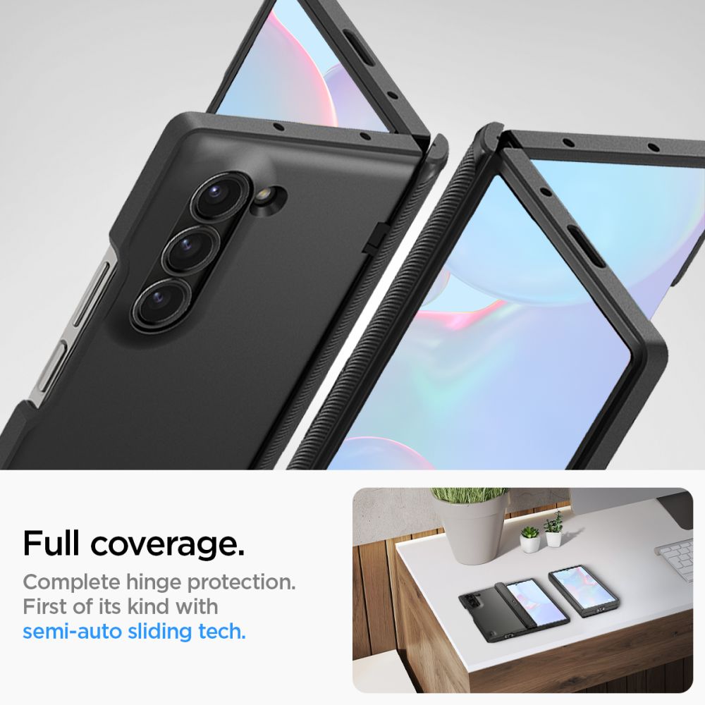 COQUE SPIGEN SLIM ARMOR PRO GALAXY Z FOLD 6 NOIRE