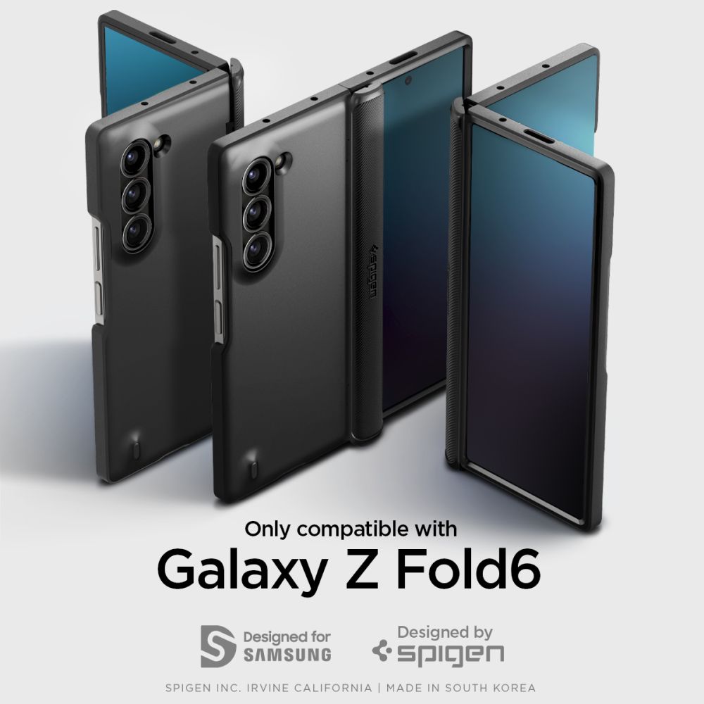 COQUE SPIGEN SLIM ARMOR PRO GALAXY Z FOLD 6 NOIRE