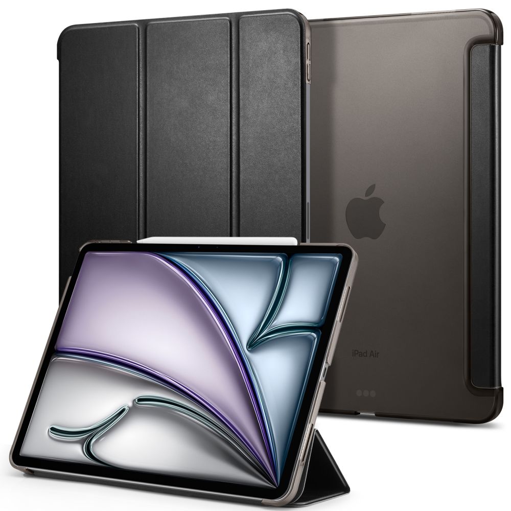 COUVERTURE / ÉTUI POUR IPAD AIR 13 2024 SPIGEN SMART FOLD NOIR