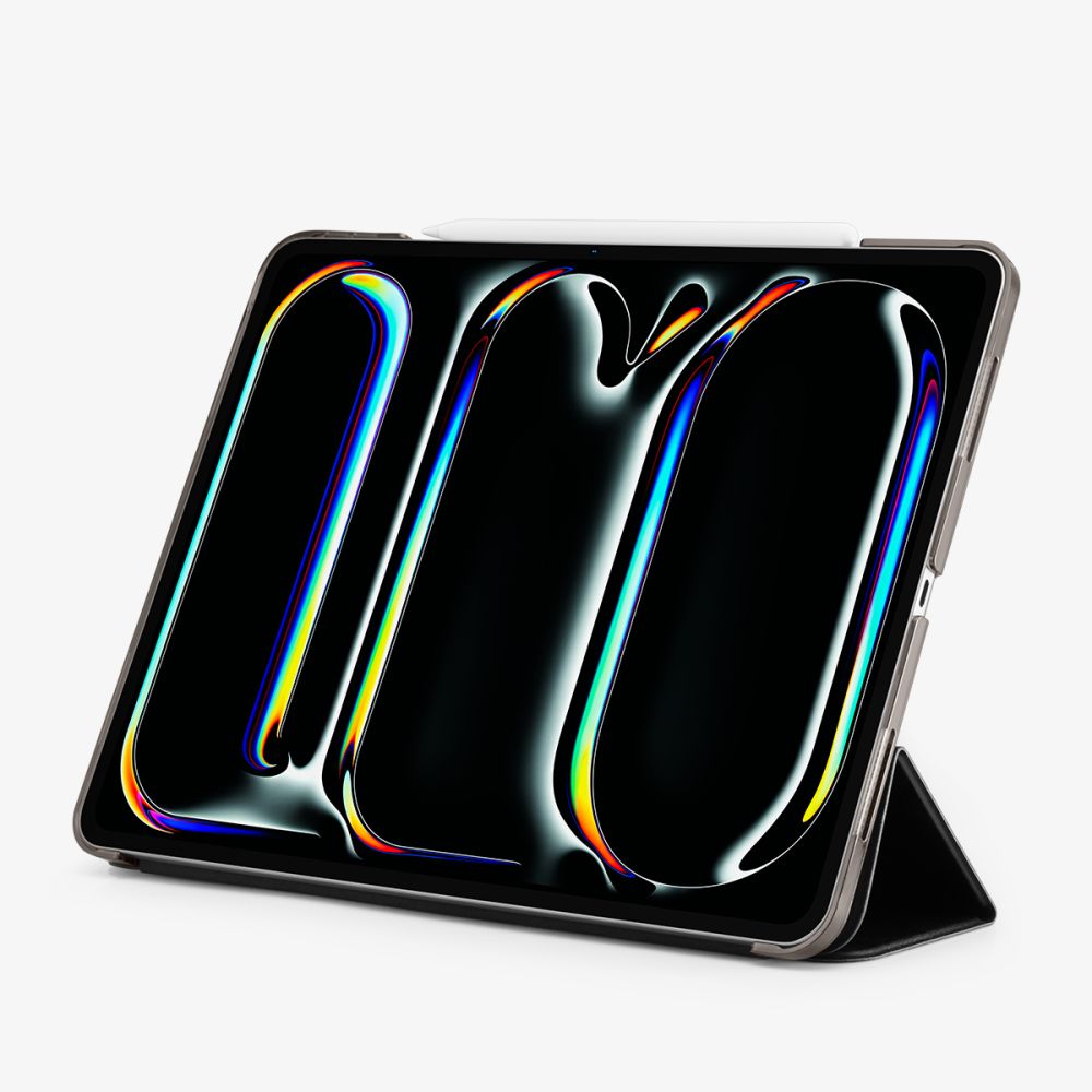 COUVERTURE / ÉTUI POUR IPAD PRO 11 5 / 2024 SPIGEN SMART FOLD NOIR