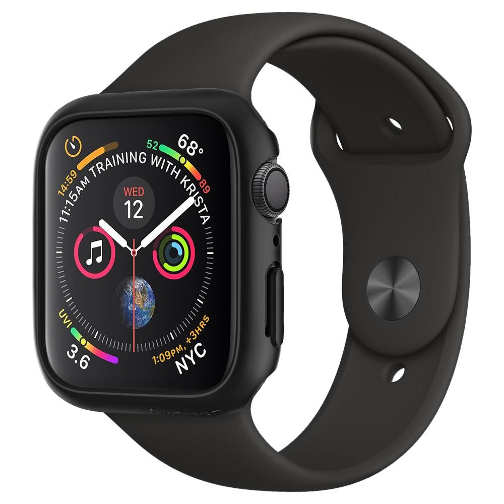 COQUE DE PROTECTION POUR APPLE WATCH 44 MM SPIGEN THIN FIT NOIRE