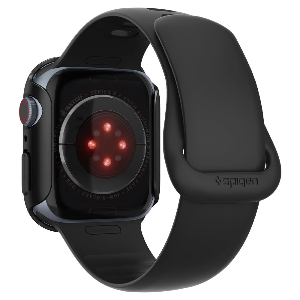 COQUE DE PROTECTION POUR APPLE WATCH 45 MM SPIGEN THIN FIT NOIRE