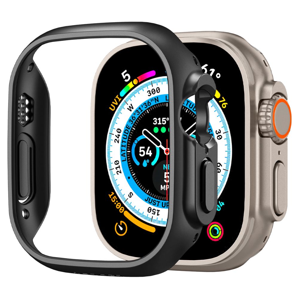 COQUE DE PROTECTION POUR APPLE WATCH ULTRA 1 / 2 49 MM SPIGEN THIN FIT NOIRE