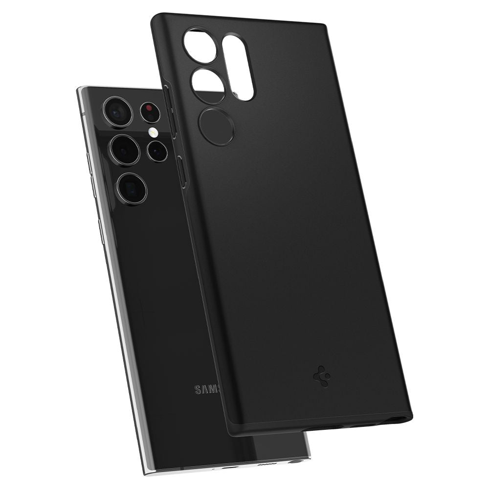 COQUE SPIGEN THIN FIT GALAXY S22 ULTRA NOIRE