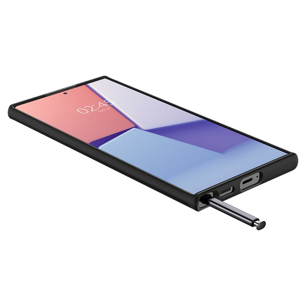 COQUE SPIGEN THIN FIT GALAXY S22 ULTRA NOIRE