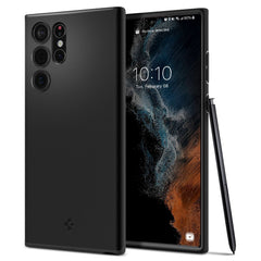 COQUE SPIGEN THIN FIT GALAXY S22 ULTRA NOIRE