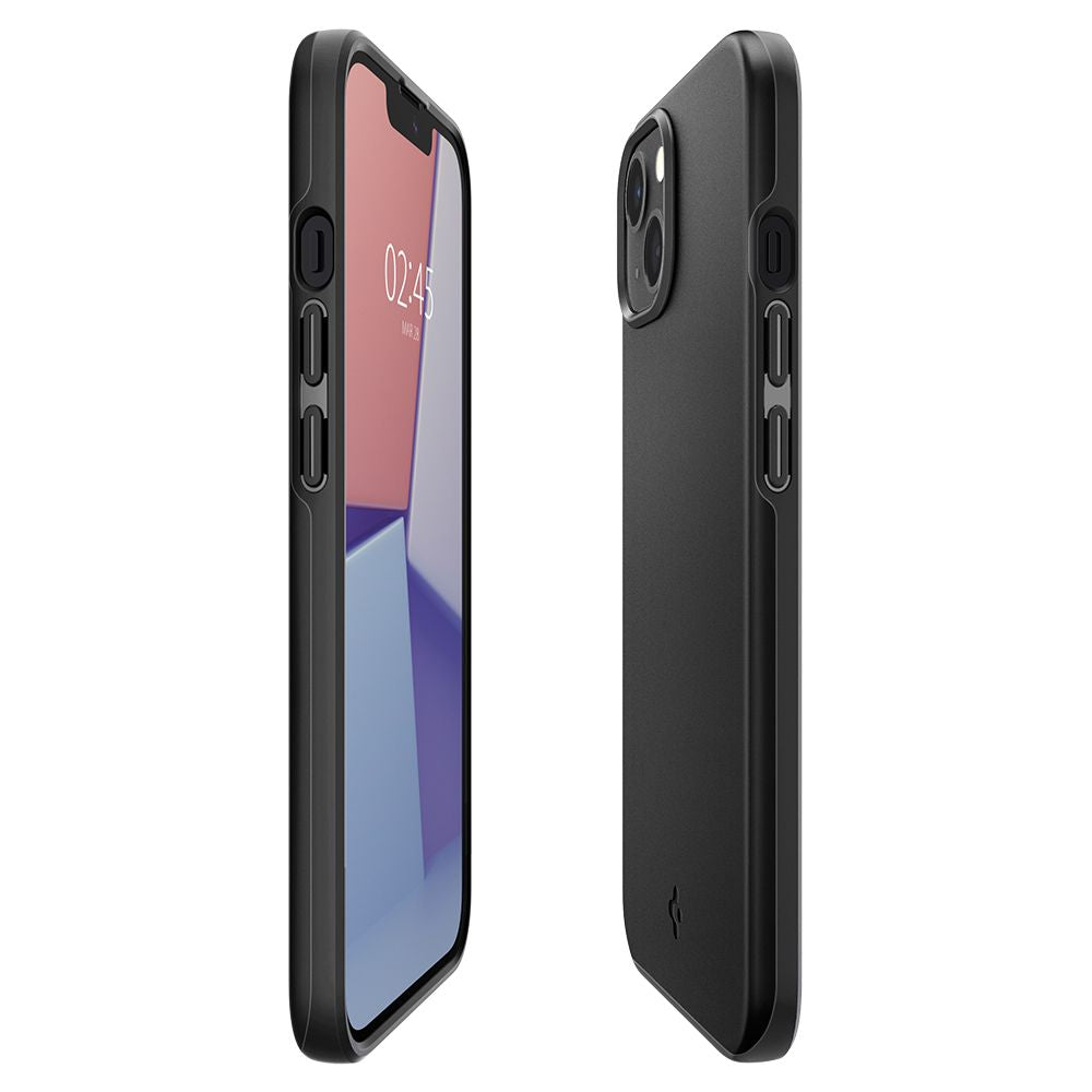 COQUE SPIGEN THIN FIT IPHONE 13 NOIRE