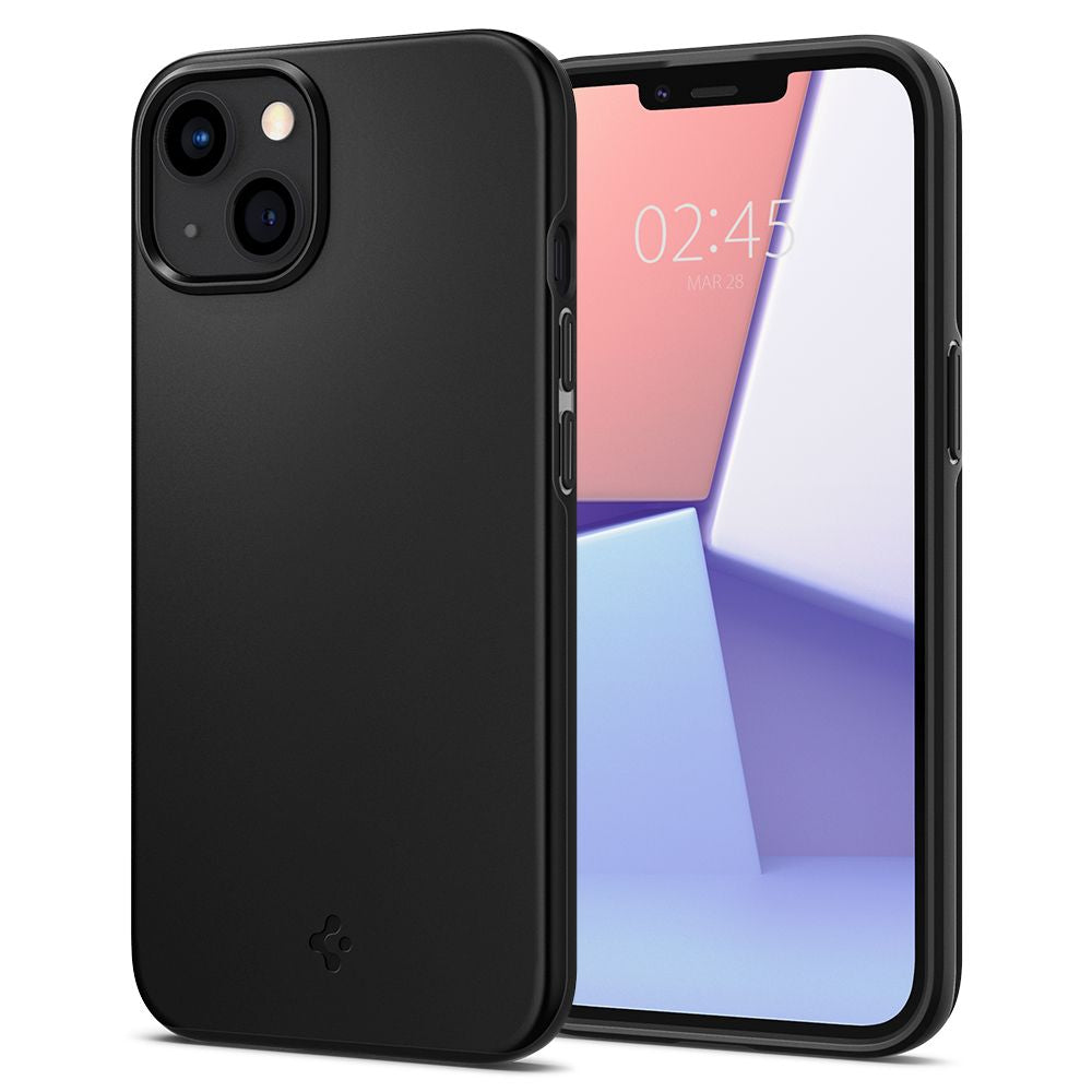 COQUE SPIGEN THIN FIT IPHONE 13 NOIRE
